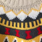 Aerie Fair Isle Sweater XS Oversized Photo 3