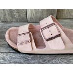 Birkenstock Arizona Shearling Sandals Desert Dust Light Rose Narrow Fit 42 Photo 1