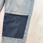 PacSun Light Blue Denim Jeans with Knee Patch Photo 2