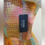 Guess  size 2 High Low Dress Colorful Polka Dot Hi-Low Formal NWT PROM Photo 2