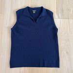 Eddie Bauer Navy Blue Sweater Vest Size XXL Photo 0