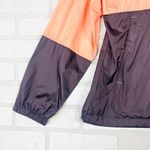 Columbia Women's Colorblock Windbreaker Jacket XL Peach Charcoal Lightweight Photo 15