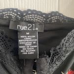 Rue 21 Y2k Women's Medium Fairy Grunge 90s Rose Bodycon Full Clasp Dress Roses Party Photo 5