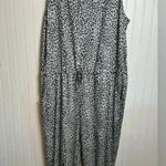 Ashley Stewart  NWT Animal Print Sleeveless Lounge Jumpsuit 4X J11 Photo 3