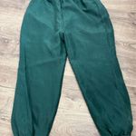 ZARA  Women's Plus‎ Green Silk Dress Pants Vintage Casual Photo 4