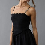 American Eagle Bella Ruffle Romper M Photo 0