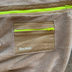 Urban Outfitters  Women’s Tan Fleece Jacket with Neon Accents Size Small Photo 1