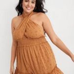 Aerie  spring fling halter mini dress size medium bnwt Photo 0