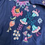 Johnny Was Alesa heavily embroidered Tiered Silk Tunic NWT RARE Photo 9