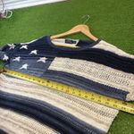 Ralph Lauren Polo  Flag Sweater Knit American Womens XL Blue USA Patriotic Photo 6
