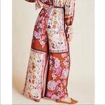 Anthropologie  x LAIA • carrie floral patchwork wide leg jumpsuit sz M Photo 3