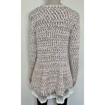 Mirumi Marled Knit Lace Hem Sweater Photo 4