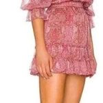 MISA Los Angeles Revolve Danae Dress in Washed Rose Lilac Pink Size Medium Photo 1