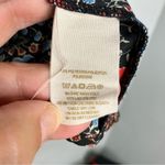 Free People  floral ruffle front blouse balloon‎ sleeves size small Photo 5