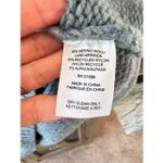 DEMYLEE Bardot Sweater in Sea Mist Blue Size Medium Photo 4