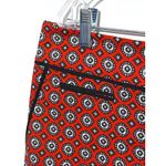 Ann Taylor LOFT Geometric Red The Riviera Shorts 14 Casual Preppy Boho Chic Quiet Luxury Photo 3