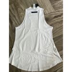 Alphalete  Women's Premium Mockneck Tank -White,size Small Photo 7