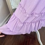Cato  Fairy Whimsygoth Tiered Pastel Light Purple Layered Midi Maxi Skirt XL Photo 3