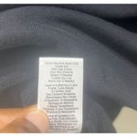 NWT Nation Black High Neck Sweatshirt with Back Cut Out Sz M Size M Photo 4