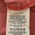 Anthropologie Pilcro 4 Chino A Line Short Button Front pink skirt Photo 6