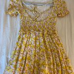 Urban Outfitters Yellow Floral Romper Photo 4