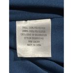 Blue Rain  Women's Size S‎ Blue Floral Bohemian Chiffon  Dress F-71 Photo 6