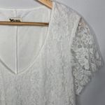 Show Me Your Mumu Kylie White Lace Mini Dress S Photo 4