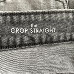 Liverpool  Size 10/30 High Rise Fray Hem Crop Jeans in Pumice Fray Photo 8