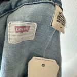 Levis Women's NWT Denim Blue Button Up Top Photo 5