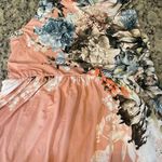 Bellamie  Floral Maxi Dress - Pink and Blue Photo 2