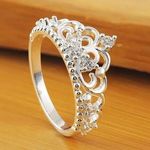 Silver Crown Ring Photo 0