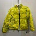 Sanctuary Acid Green Just Chill Cropped Puffa Jacket Size Small $199 Photo 1