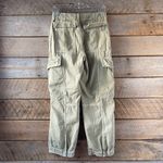 Free People FP First Light Utility Cargo Pants In Boa Green Women’s Sz 4 Photo 3