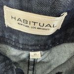 Habitual Dark Wash Mid Rise Skinny Lightweight Jeans Made In USA Size 30 Photo 3