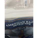 American Eagle  High Rise Shortie Dark Wash Jean Shorts 4 Photo 1