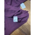 Sadie & Love Purple Vneck Sweater Top Sz S Photo 7