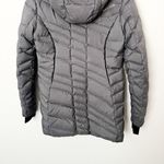 Spyder [] Gray Timeless Long Down Filled Hooded Puffer Jacket Winter Coat Small S Photo 5