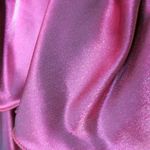 Vintage 80s Magenta Ruffle Bow Formal Mini Dress Purple Size XS Photo 7