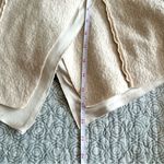 We The Free  Ivory Wool Moto Jacket Beaded Brass Boho Free People Size S Photo 7