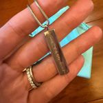 Tiffany & Co. 1837 silver bar pendant necklace Photo 2