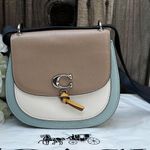 Coach Remi Saddle Bag In Colorblock 1330 Photo 0