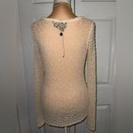 Rag and Bone  Textured Sheer Cream Long Sleeve Size XS NWOT Photo 2