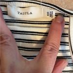 Talula  x Anthropologie Cream and Black Cropped Tank Size XXS Photo 1