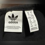 Adidas  Black Tennis Dress with White Stripes Size Large Photo 5