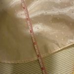 Lisa Intimates Satin Nightshirt Champagne Polka Dot Button Front M Size M Photo 3