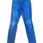 Levi's Levi’s 721 High Rise Skinny Dark Wash Distressed size 27 Photo 3