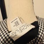 Rachel Zoe Houndstooth XS Blazer Black And White Photo 2