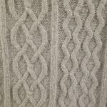 đź’•FAVORITE DAUGHTERđź’• Cable Knit Mini Skirt Wool Cashmere Storm Cloud Grey L NWT Gray Size L Photo 12