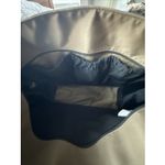 LLBean Travel Tote Bag ZipTop Thick Polyester Rugged Outdoor Tote Luggage Slip Brown Photo 7