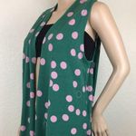 LuLaRoe NWT Joy Polka Dot Duster Vest M Photo 4